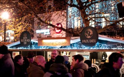 Un chalet exclusif au marché de Noël de Bruxelles 